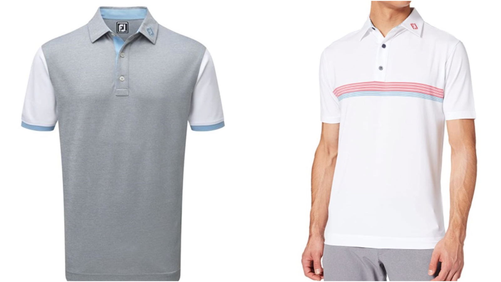 These FootJoy golf shirts make you look GREAT on the golf course...